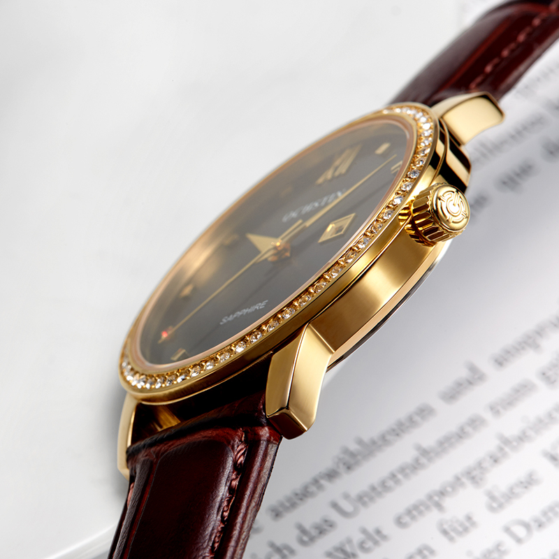 OCHSTIN-relojes de cuarzo japo - Luxury Watch Diamond reseña y precio