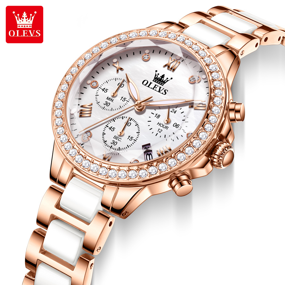 Reloj de cuarzo OLEVS 9999 par - Luxury Watch Time reseña y precio