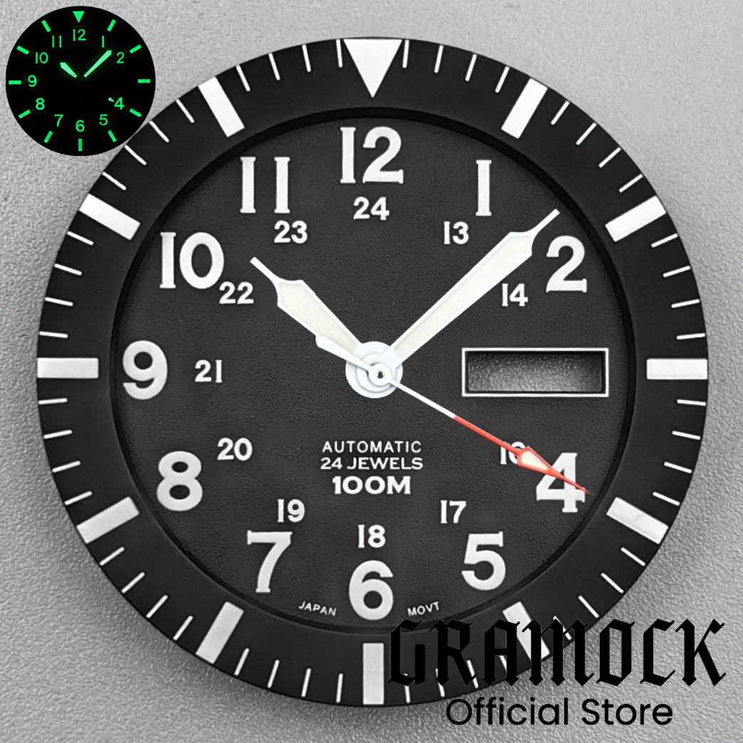 Gramock Vintage NH36 cara 34,3 - Exhibition Caseback reseña y precio