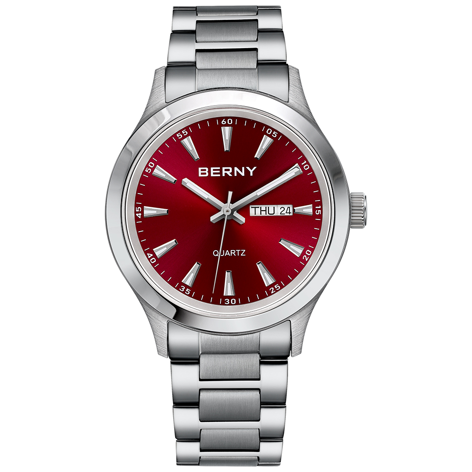 BERNY-reloj de cuarzo para hom - Diver Watch 300M reseña y precio