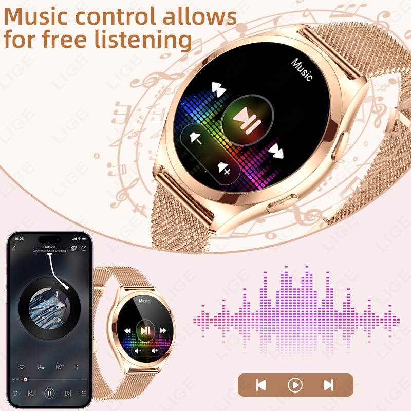 Reloj inteligente LIGE de lujo - Luxury Watch On Wrist reseña y precio