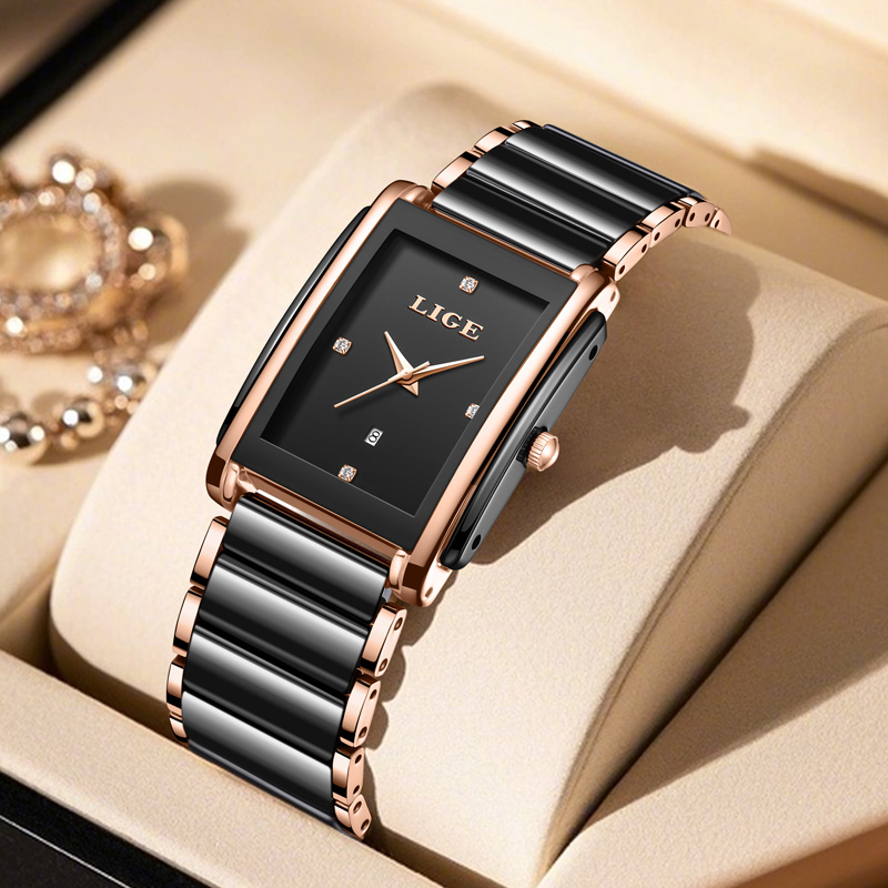 Relojes LIGE elegantes a la mo - Luxury Watch Holder reseña y precio