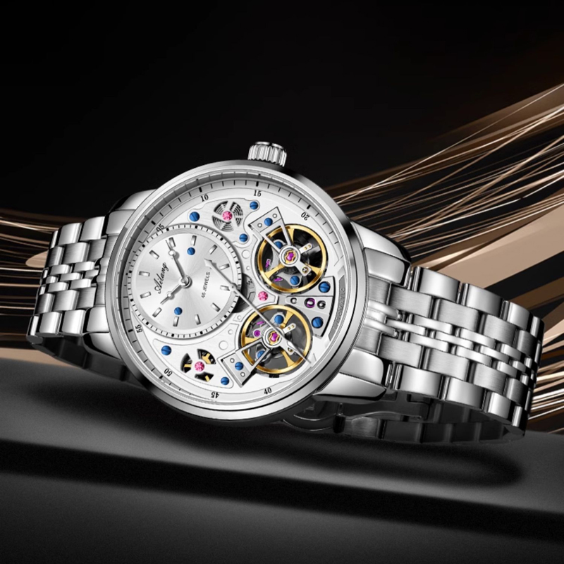 AILANG nuevo reloj Tourbillon  - Luxury Watch With Rubber Strap reseña y precio