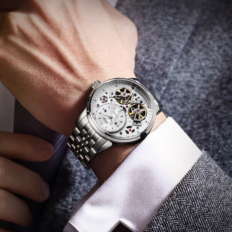 AILANG nuevo reloj Tourbillon  - Luxury Watch With Rubber Strap reseña y precio