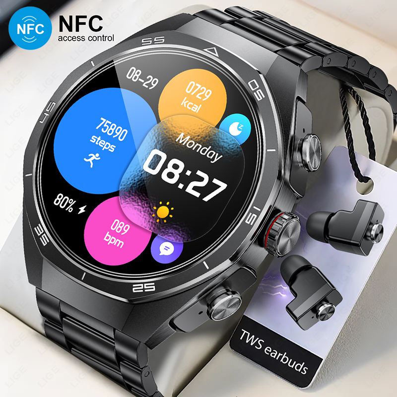Nuevo para Android TWS auricul - Luxury Watch On Wrist reseña y precio