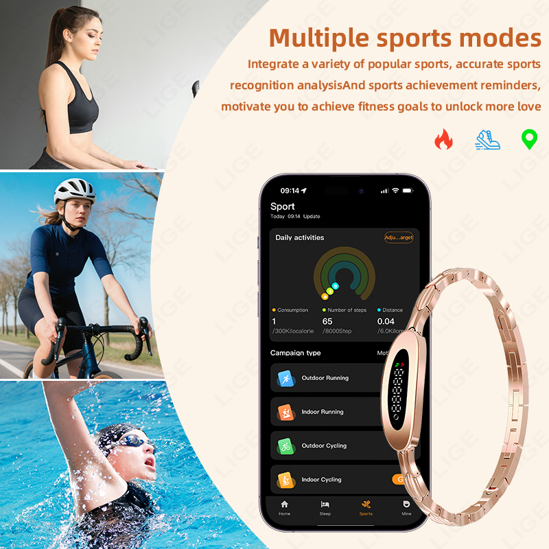 Pulsera Inteligente LIGE 2026, - Luxury Watch On Wrist reseña y precio