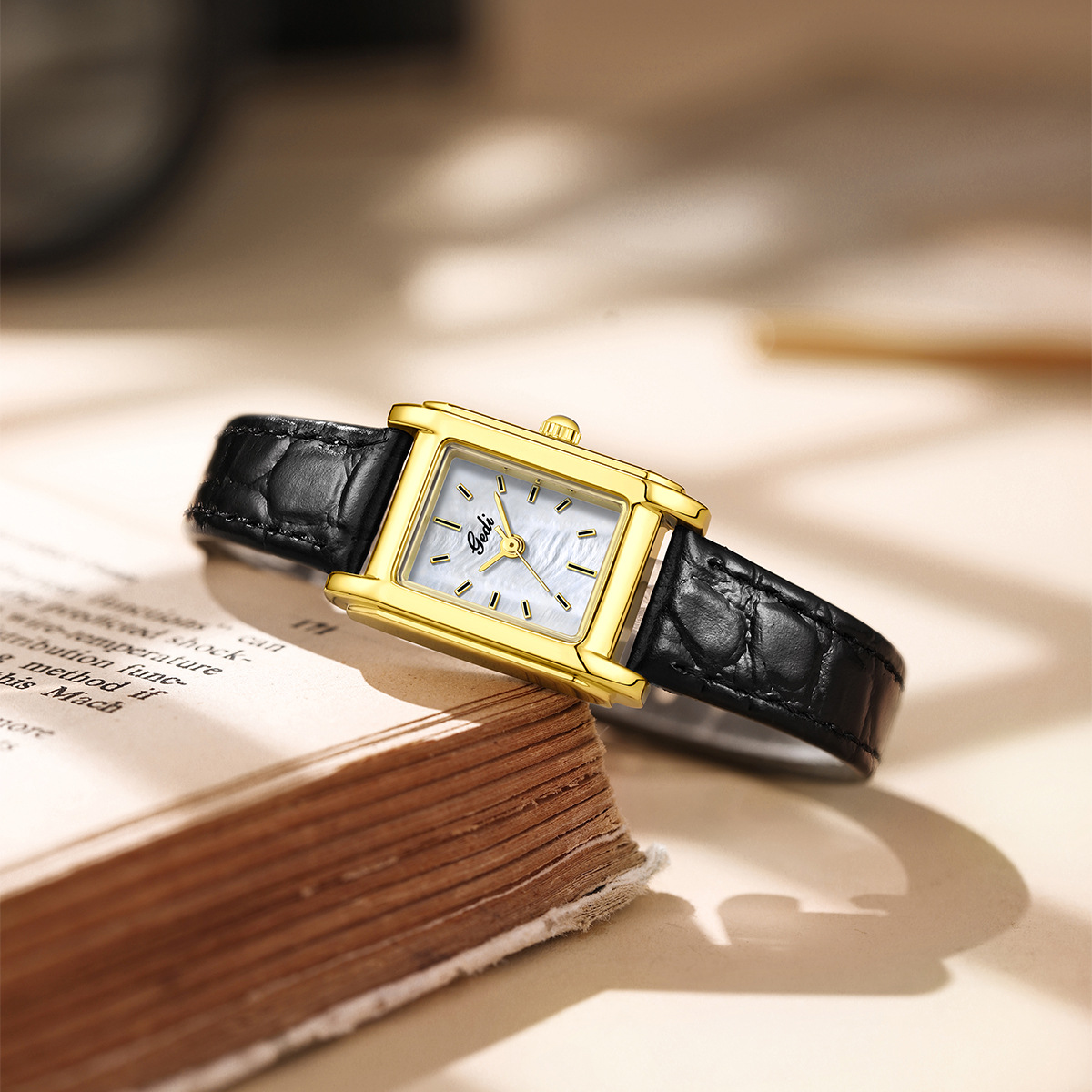 Relojes de Mujer de Lujo Liger - Luxury Watch Leather Strap reseña y precio