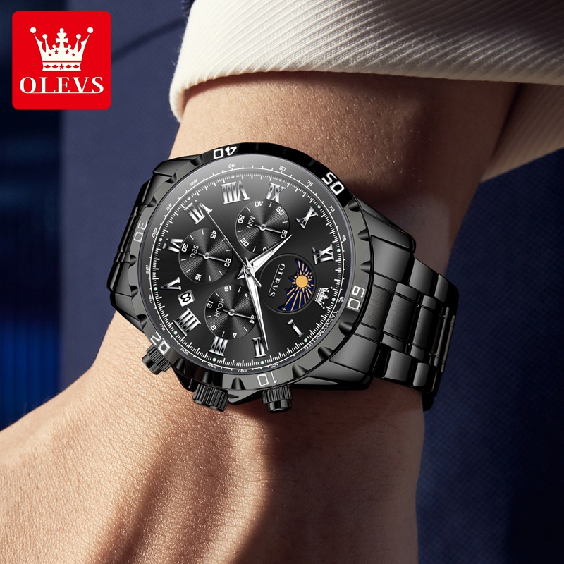 OLEVS 2950 Reloj para hombre,  - Luxury Watch Time reseña y precio