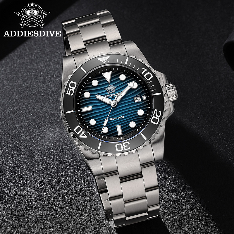 Reloj de cuarzo ADDIESDIVE 211 - Luxury Watch Holder reseña y precio
